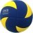 Мяч для вол. на снегу &quot;MIKASA SV335-V8&quot;, р.5, FIVB Appr, синт.пена ТПЕ, клееный, бут.кам, жел-син оптом