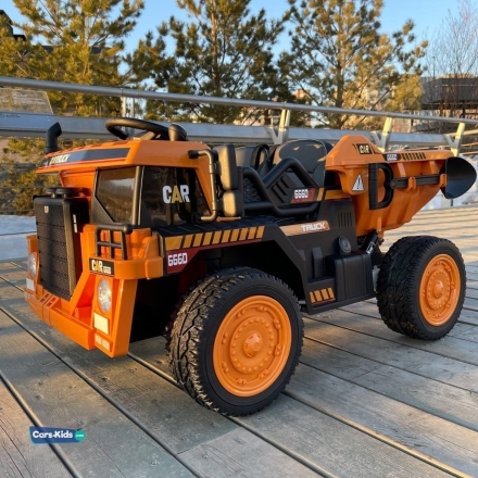 Электромобиль грузовик Car Truck С444СС желтый оптом, фото 7