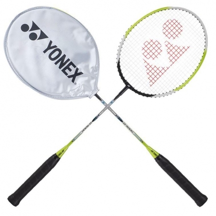 Ракетка бадминтонная Yonex Muscle, для начинающих, стальной стержень оптом, фото 1
