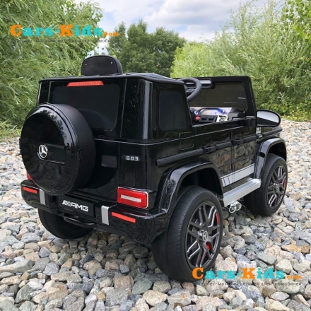 Электромобиль Mercedes Benz G63 AMG BBH-0003 черный оптом, фото 6