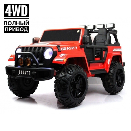 Электромобиль Jeep Wrangler S606 4WD красный оптом, фото 1
