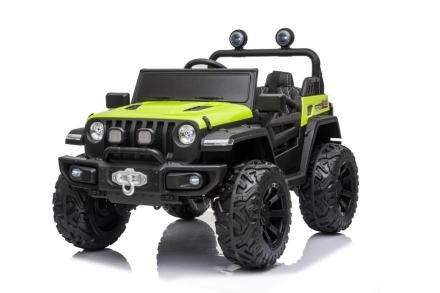 Электромобиль Jeep С555СС 4WD (ЛИЦЕНЗИОННАЯ МОДЕЛЬ) с пультом полноприводный (Вишневый глянец) c555cc оптом, фото 5