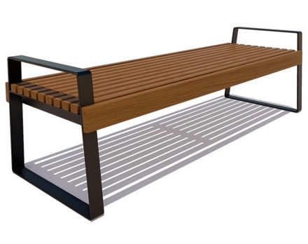 Банкетка Белгород, Лиственница 0,6 м оптом, фото 4