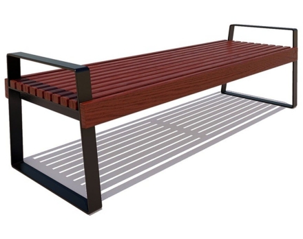 Банкетка Белгород, Лиственница 0,6 м оптом, фото 5