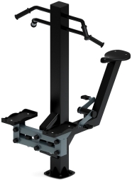 Степ+Вело (серый) - Уличный тренажер - СТ 018-13.И1, фото 1 Степ+Вело (серый) - Уличный тренажер - СТ 018-13.И1, фото 1