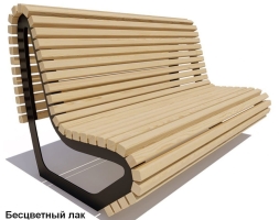 Скамейка парковая Лондон, Сосна 2 м, фото 1