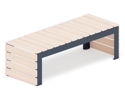 Скамья Элементарно-3 (беленый дуб), фото 1