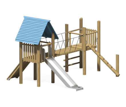 Игровой комплекс Эко ИК-235 для детской площадки оптом, фото 1