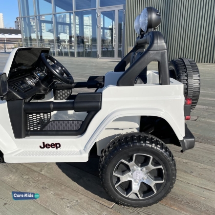 Электромобиль Jeep Rubicon 4WD белый оптом, фото 8