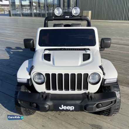 Электромобиль Jeep Rubicon 4WD белый оптом, фото 7