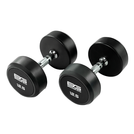 BRONZE GYM BG-PA-DB-R125 Гантель обрезиненная 12,5 кг оптом, фото 1