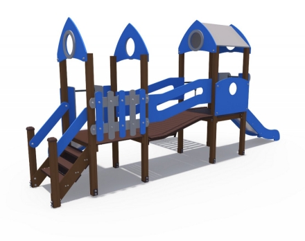 Детский игровой комплекс Космос Н-750 и Н-900 ДИО 05049 оптом, фото 3