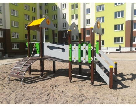 Детский игровой комплекс Космос Н-750 и Н-900 ДИО 05049 оптом, фото 6