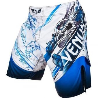 Шорты ММА Venum Lyoto Machida &quot;Tatsu King&quot; Fightshorts Ice/Blue оптом, фото 1
