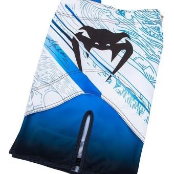 Шорты ММА Venum Lyoto Machida &quot;Tatsu King&quot; Fightshorts Ice/Blue оптом, фото 2