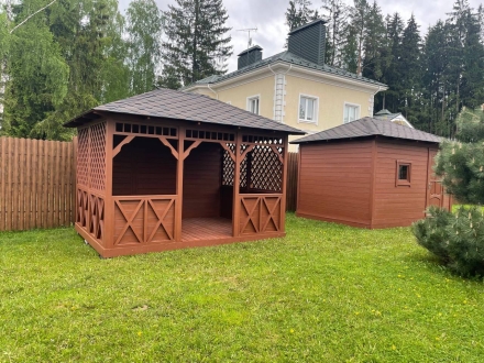 Прямоугольная беседка Малая Калифорния оптом, фото 11
