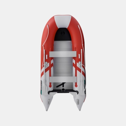Gladiator B 330 AL LIGHT Красно-белый моторная лодка ПВХ Алюминиевый пайол оптом, фото 1