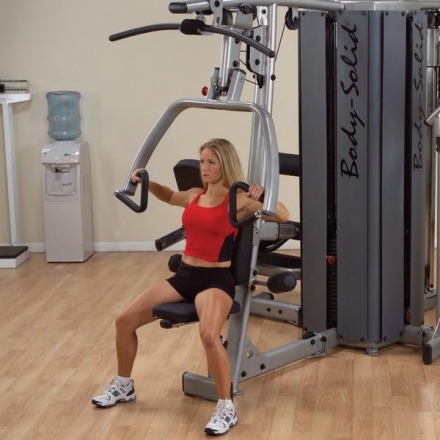 ОПЦИЯ к DGYM Двухпозиционный тренажер многофункциональный жим и верхняя тяга с весовым стеком 95 кг оптом, фото 1
