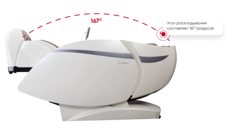 Массажное кресло с искусственным интеллектом Skyliner 3, черно-серое оптом, фото 9