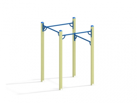 СО 1.26 Спортивный комплекс турники на столбах оптом, фото 1