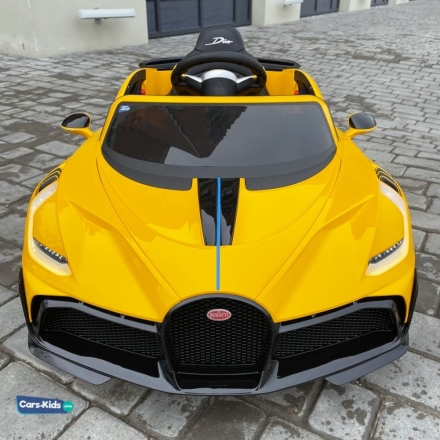 Электромобиль Bugatti Divo 12V — HL338 желтый оптом, фото 7