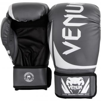 Перчатки боксерские Venum Challenger 2.0 Grey/White/Black оптом, фото 2