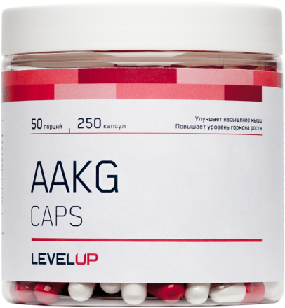 Аргинин альфа-кетоглутарат Level Up AAKG 250 капсул оптом, фото 1