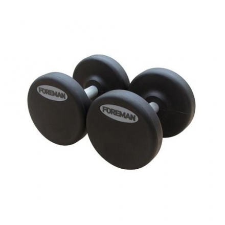 Гантели фиксированные обрезиненные FOREMAN FM/ARD-26KG, пара оптом, фото 1