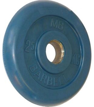 Диск обрезиненный цветной BARBELL 2,5 кг., d31мм оптом, фото 1