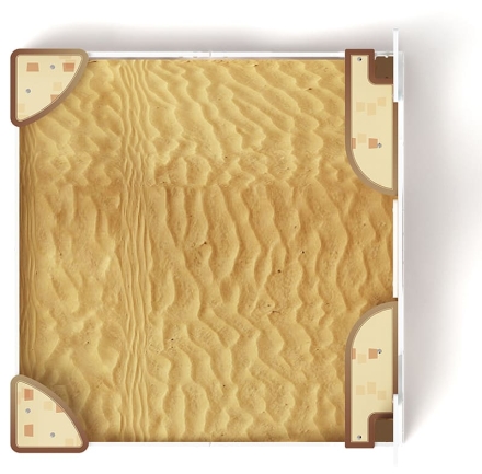 Песочница средняя с ограждением Королевство - ИО 5.15.01-01 оптом, фото 6