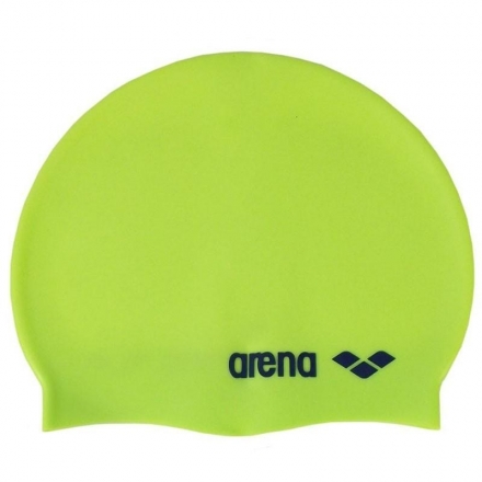 Шапочка для плавания &quot;ARENA Classic Silicone Jr&quot;, детская, лайм, силикон оптом, фото 1