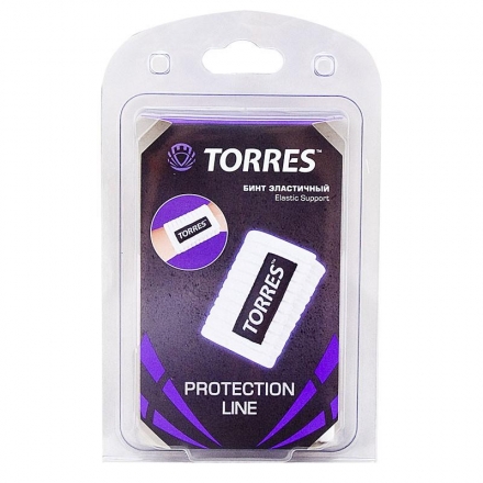 Бинт эластичный &quot;TORRES&quot;, на руку, эластичный нейлон, безразмерный, бело-черный оптом, фото 2