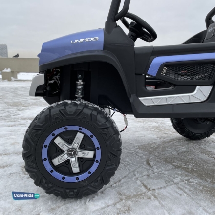 Электромобиль Mercedes-Benz Unimog Concept Mini 4WD синий оптом, фото 5