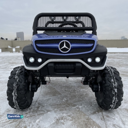 Электромобиль Mercedes-Benz Unimog Concept Mini 4WD синий оптом, фото 4