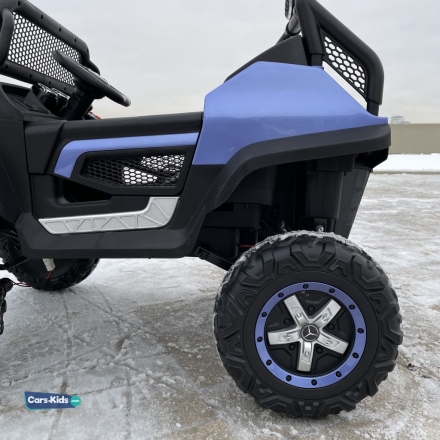 Электромобиль Mercedes-Benz Unimog Concept Mini 4WD синий оптом, фото 3
