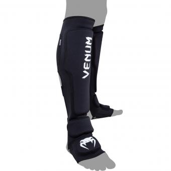 Щитки Venum Kontact Evo Shinguards - Black оптом, фото 1