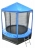 Батут OPTIFIT Like Blue 6ft 1,83 м с синей крышей оптом