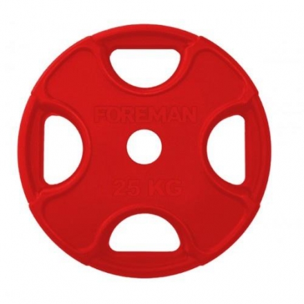 Обрезиненный диск FOREMAN FMPRR-25KGRD (25 кг) оптом, фото 1