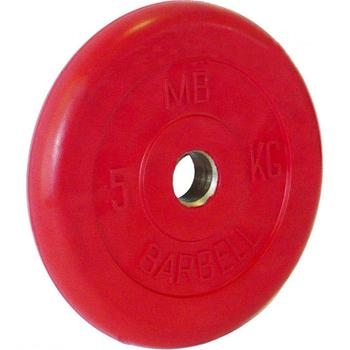 Диск обрезиненный цветной BARBELL 5 кг., d31мм оптом, фото 1
