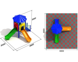 Детская площадка Кувшинка 2.3.2, фото 2