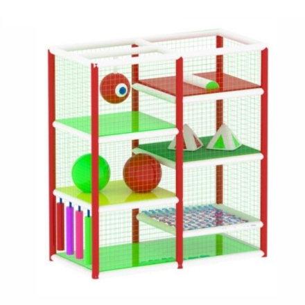 Детский игровой лабиринт «Кнопка» 2,8м² (2.35*1,2*2.5м) оптом, фото 1
