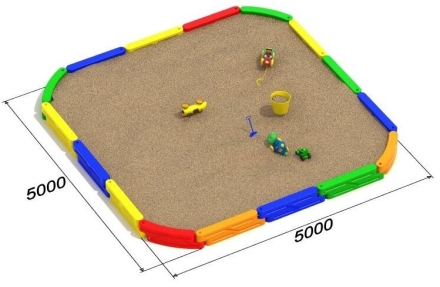 Песочница Арена для детской площадки оптом, фото 2