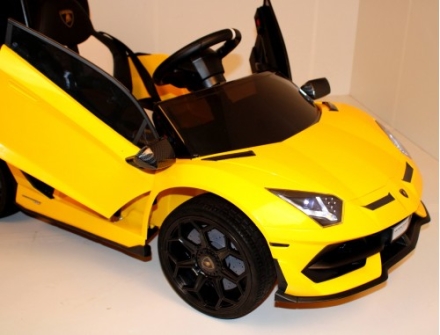 Электромобиль Lamborghini Aventador SVJ (Желтый) A333MP-A оптом, фото 5