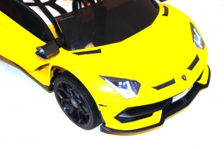 Электромобиль Lamborghini Aventador SVJ (Желтый) A333MP-A оптом, фото 3