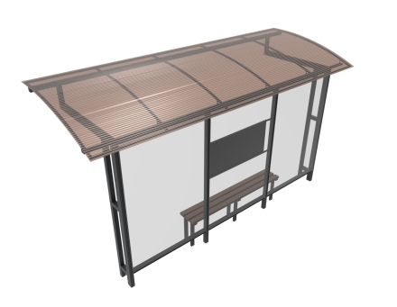 Автобусный павильон &quot;Стандарт-1&quot; оптом, фото 3