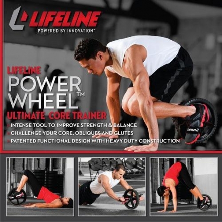 Функциональный ролик Lifeline Fitness Power Wheel оптом, фото 3