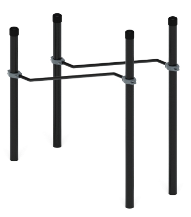 Воркаут ЛОВ 89 серый ВТ 101.03-03 оптом, фото 3