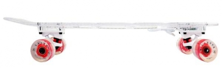 Скейтборд прозрачный Playshion 27″ FS-LS002 со светящимися колесами и декой оптом, фото 25