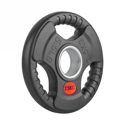 Диск 51 мм. обрезиненный с 3-мя хватами  2,5 кг (модель: D2) оптом, фото 2