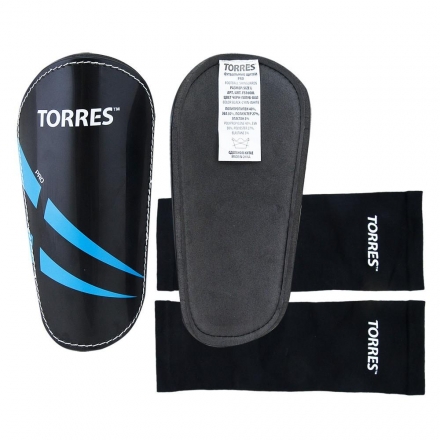 Щитки профессиональные &quot;TORRES Pro&quot;, р.S, черно-сине-белый оптом, фото 1